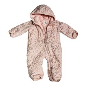 GAP Light‎ Pink Quilted Kids Footie
